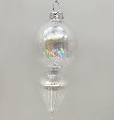 Glass Christmas decoration